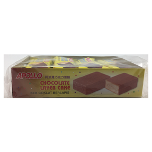APOLLO L/CAKE CHOC 1X8X22G