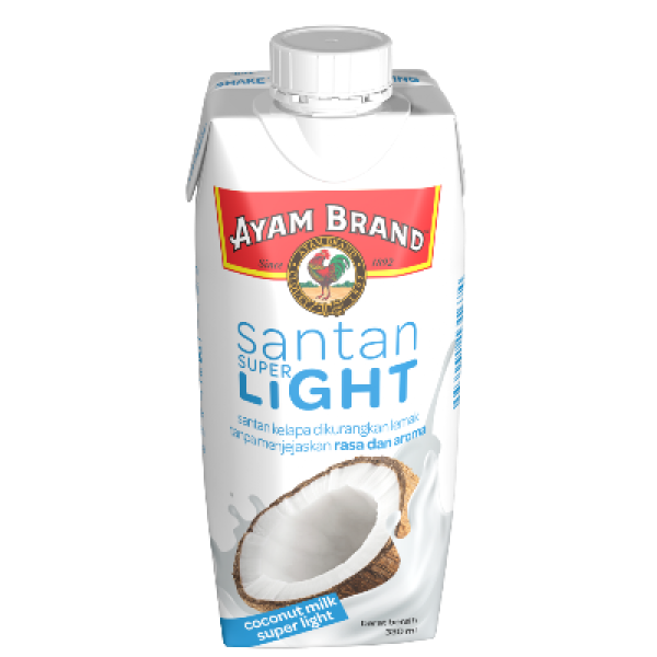 AYAM BRAND LIGHT COCONUT MILK 1X330ML