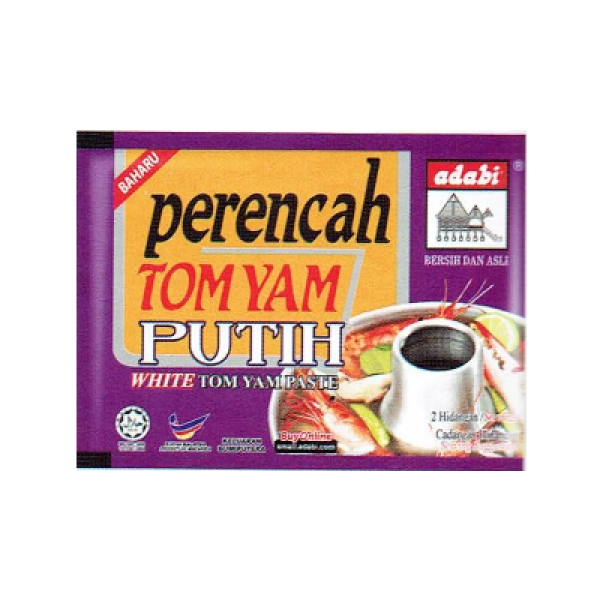 ADABI PERENCAH TOMYAM PUTIH 1X40G