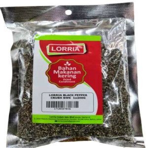 LORRIA BLACK PEPPER CRUSH SWK 1x200G
