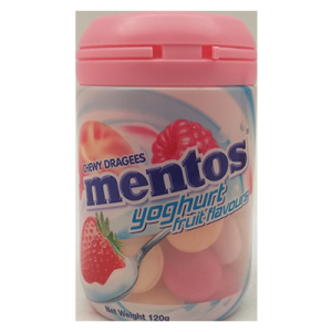 MENTOS BOTTLE YOGURT 1X120G