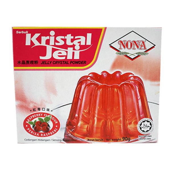 NONA CRYSTAL JELLY RASPBERRY 1 x 90G