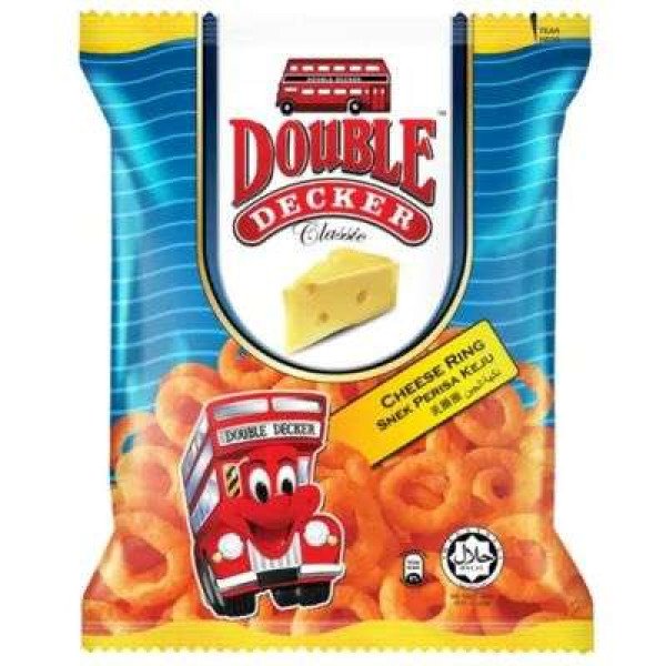 DOUBLE DECKER CHEESE RING 1X80G