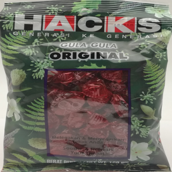 HACKS MINI PCK REGULAR 1 x 100G