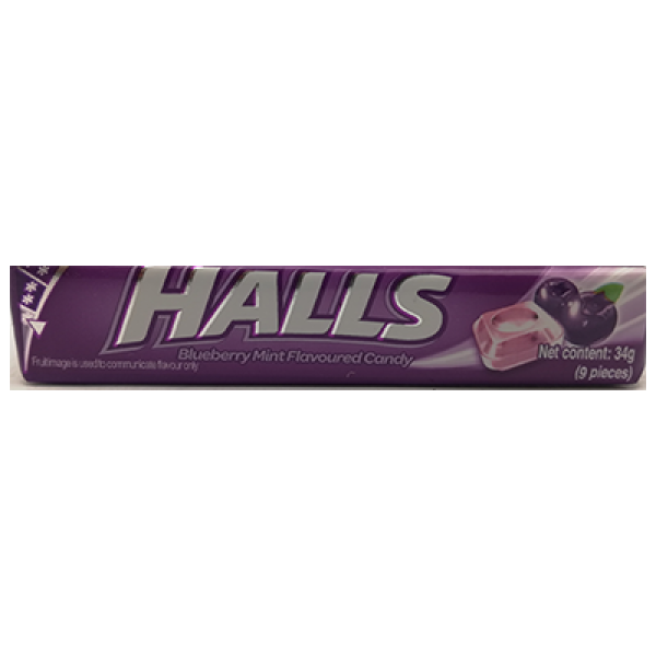 HALLS STICK CANDY-B/BERRY 1X34G