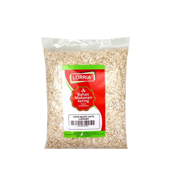 LORRIA QUICK COOK OATS (500G)