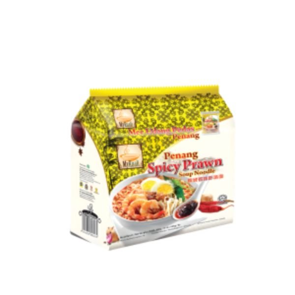 MYKUALI PENANG HOKKIEN PRAWN NOODLES (4X105G)