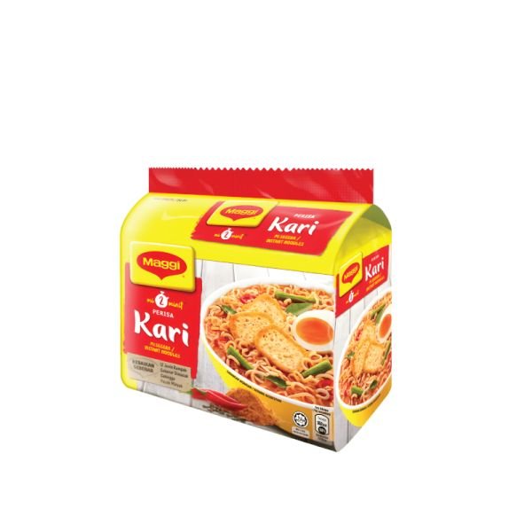 MAGGI 2-MINUTE CURRY FLAVOUR INSTANT NOODLES (5X79G)
