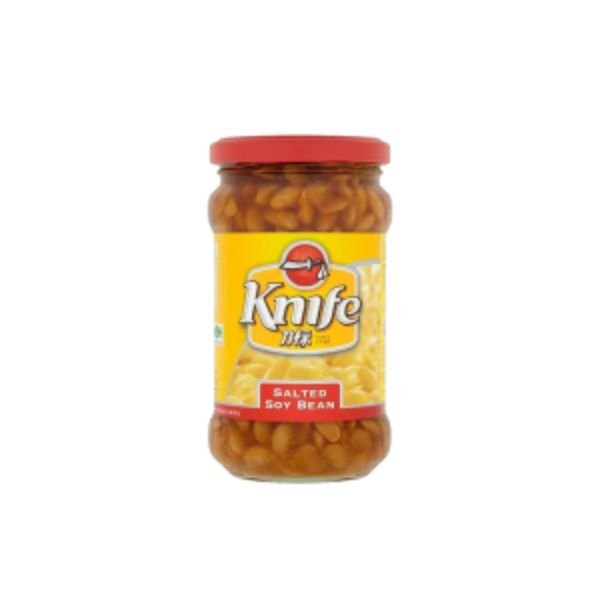 KNIFE BRAND SALTED SOYA BEANS - WHOLE (315G)