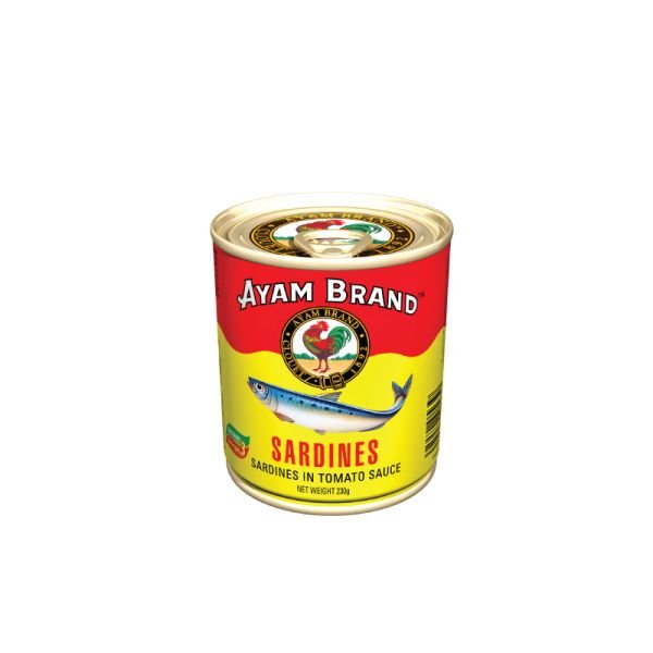 AYAM BRAND SARDINES IN TOMATO SAUCE - TIN PACK (230G)