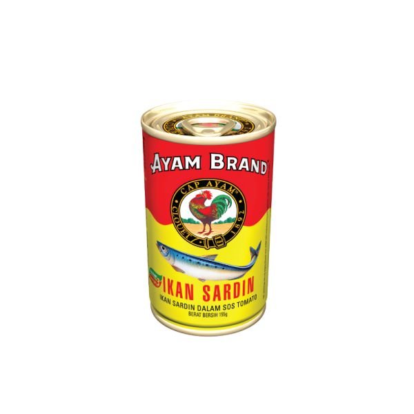 AYAM BRAND SARDINES IN TOMATO SAUCE - TIN PACK (155G)