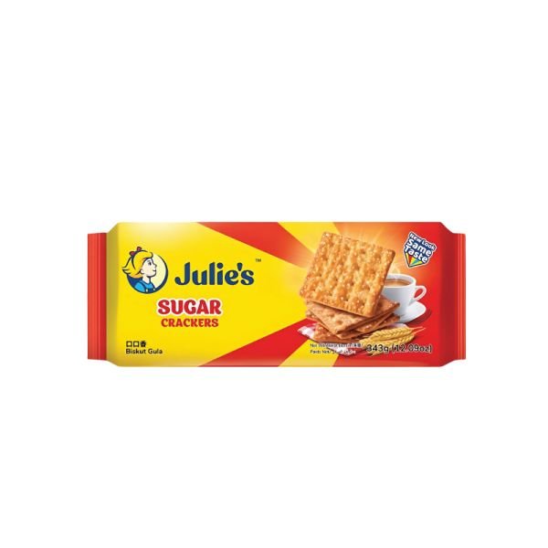 JULIE'S SUGAR BISCUIT CRACKERS (343G)