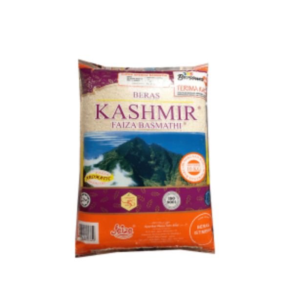 FAIZA KASHMIR PREMIUM BASMATHI RICE (10KG)