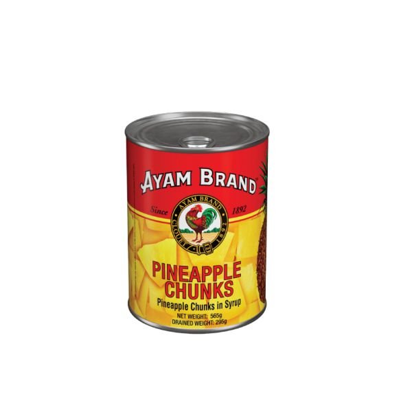 AYAM BRAND PINEAPPLE CHUCKS IN SYRUP (565G)