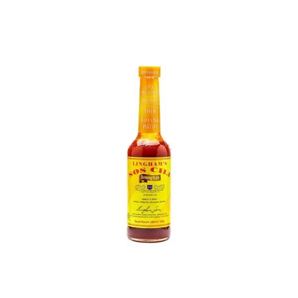 LINGHAM'S CHILI SAUCE WITH GARLIC (266ML)
