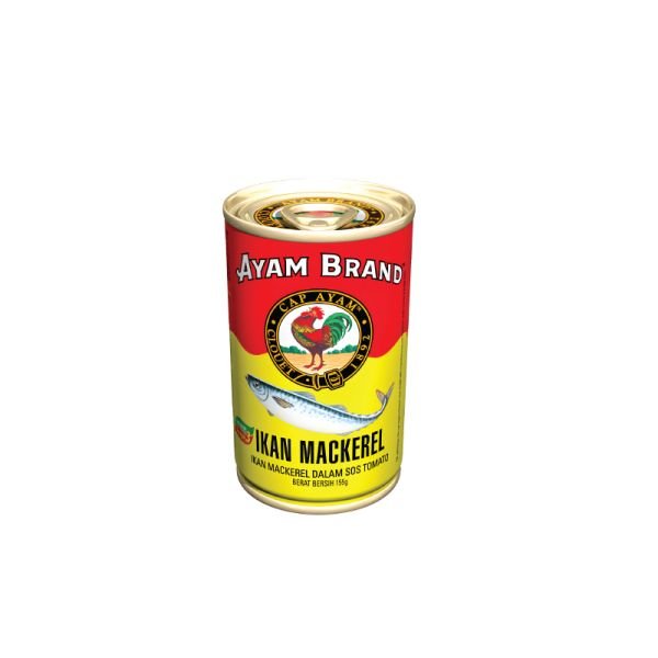 AYAM BRAND MACKEREL IN TOMATO SAUCE (155G)