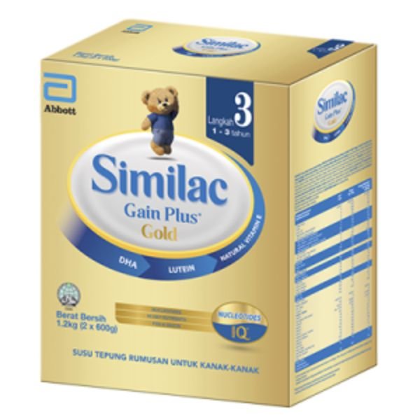 SIMILAC GOLD GAIN PLUS BIB (1.2KG)