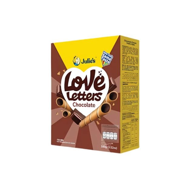 JULIE'S LOVE LETTERS - CHOCOLATE (100G)