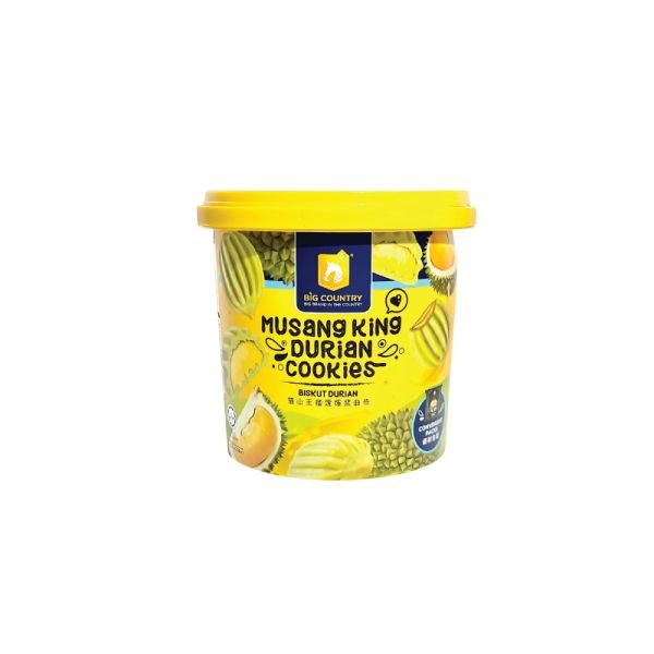 BIG COUNTRY MUSANG KING DURIAN COOKIES (300G)