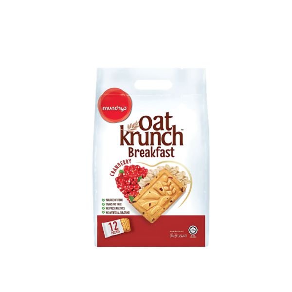 MUNCHY'S OATKRUNCH BREAKFAST - CRANBERRY (384G)