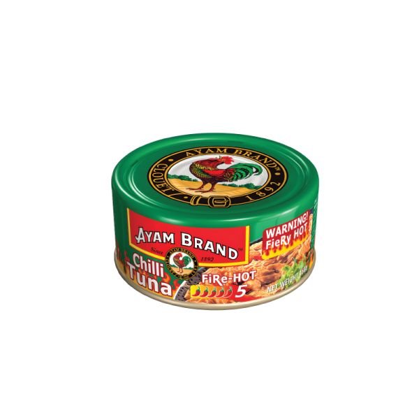AYAM BRAND CHILI TUNA - FIRE HOT (160G)