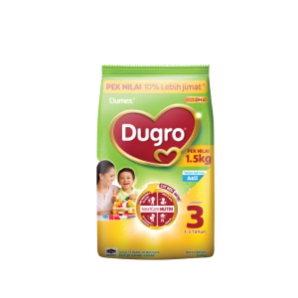 DUMEX DUGRO FORMULATED MILK POWDER STEP 3 - ORIGINAL FLAVOUR