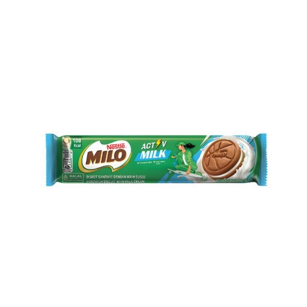 MILO MILK CHOCOLATE MALT BISCUITS (104G)