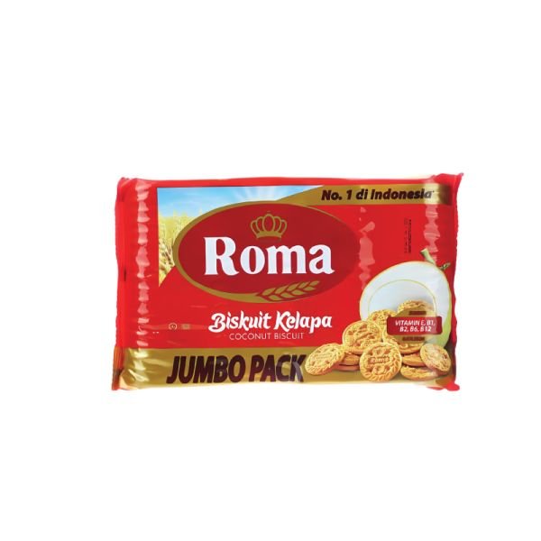 ROMA COCONUT BISCUITS - JUMBO PACK (513G)