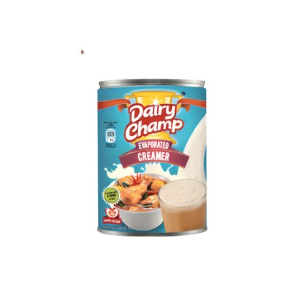 DAIRY CHAMP EVAPORATED CREAMER (390G)
