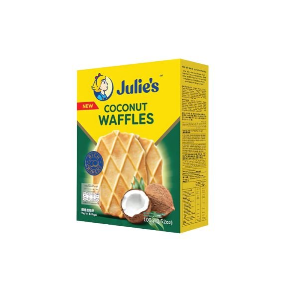 JULIE'S COCONUT WAFFLES (100G)