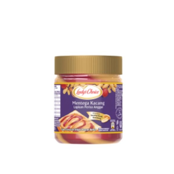 LADY'S CHOICE PEANUT BUTTER & GRAPE STRIPE (350G)