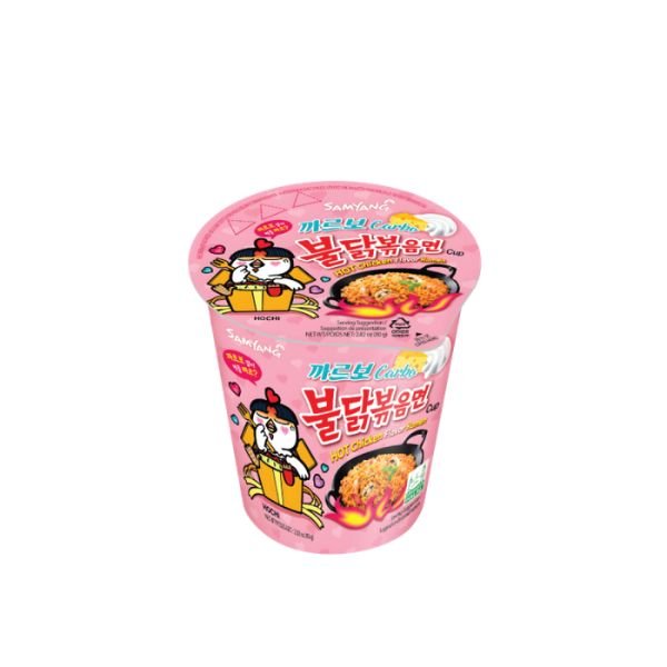 SAMYANG BULDAK HOT CHICKEN FLAVOR RAMEN CARBONARA CUP (80G)