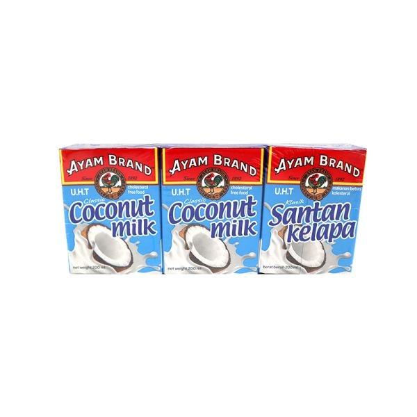 AYAM BRAND COCONUT MILK (3X200ML)