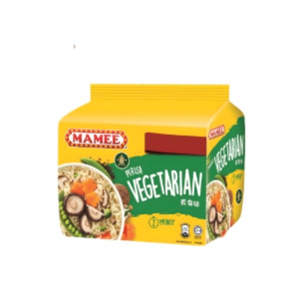 MAMEE PREMIUM VEGETARIAN FLAVOUR NOODLES (5X80G)