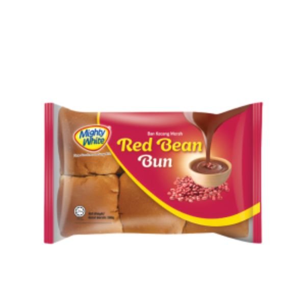 MIGHTY WHITE RED BEAN BUN (280G)