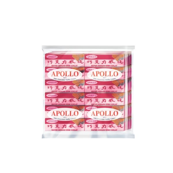 APOLLO CHOCOLATE WAFER CREAM (48X12G)