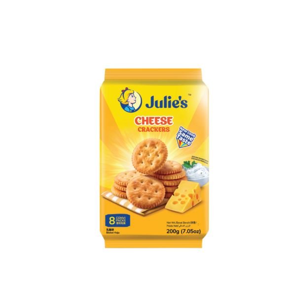 JULIE'S CHEESE CRACKERS (200G)