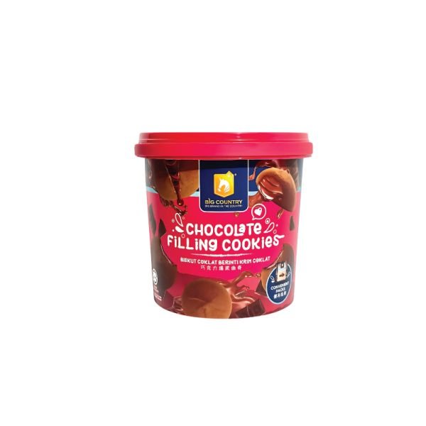 BIG COUNTRY CHOCOLATE FILLING COOKIES (300G)