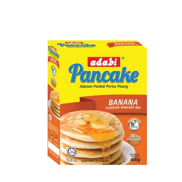 ADABI BANANA PANCAKE MIX (400G)