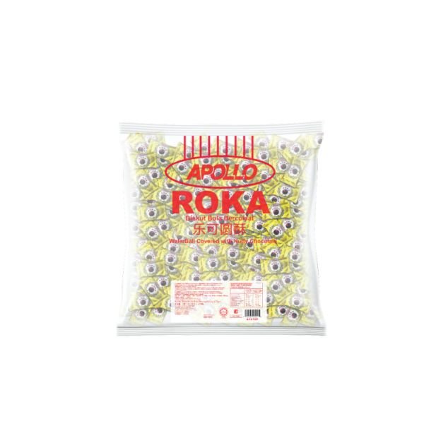 APOLLO ROKA CHOCOLATE WAFER BALL (70X6G)