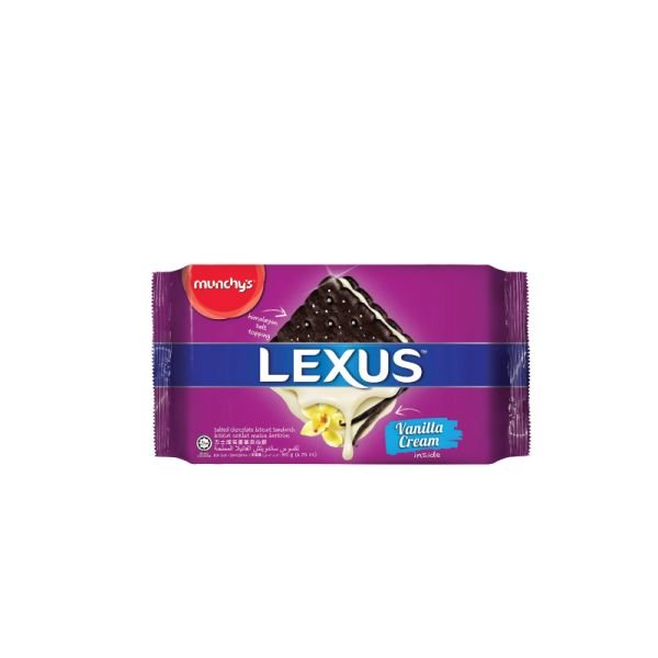 MUNCHY'S LEXUS VANILLA SANDWICH - SALTED (190G)