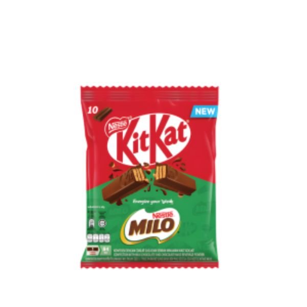 KITKAT MILO 2-FINGERS CHOCOLATE SHAREBAG (10X16G)