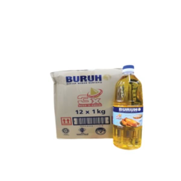 BURUH COOKING OIL (12x1KG)