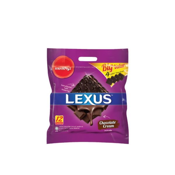 MUNCHY'S LEXUS CHOCOLATE SANDWICH - SALTED (418G)
