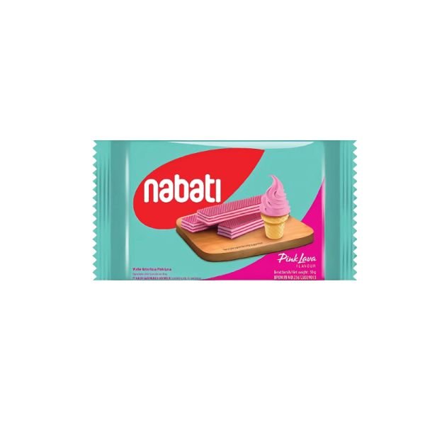 NABATI PINK LAVA WAFER (37G)