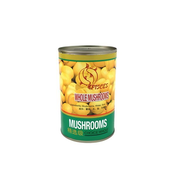 GCE CHOICE WHOLE MUSHROOMS (425G)