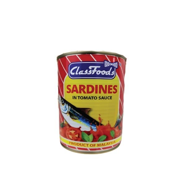 CLASSFOODS SARDINES IN TOMATO SAUCE (425G)