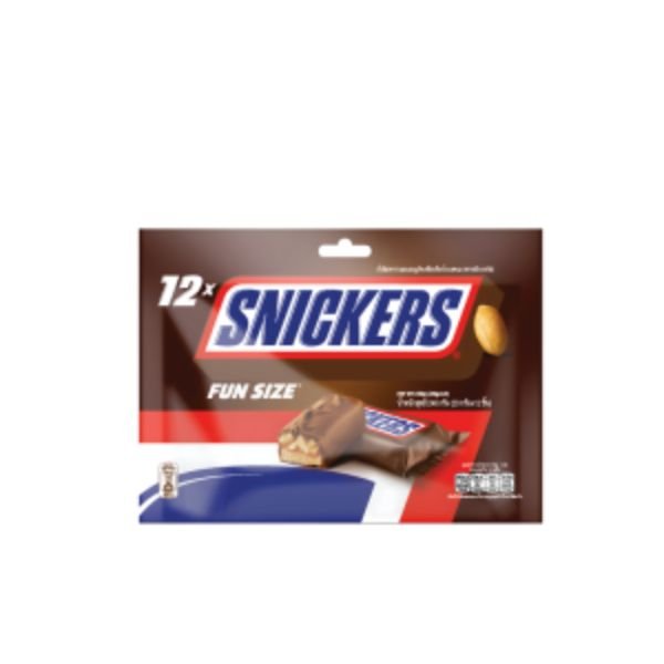 SNICKERS FUN SIZE PEANUT CHOCOLATE BARS (12PCS)