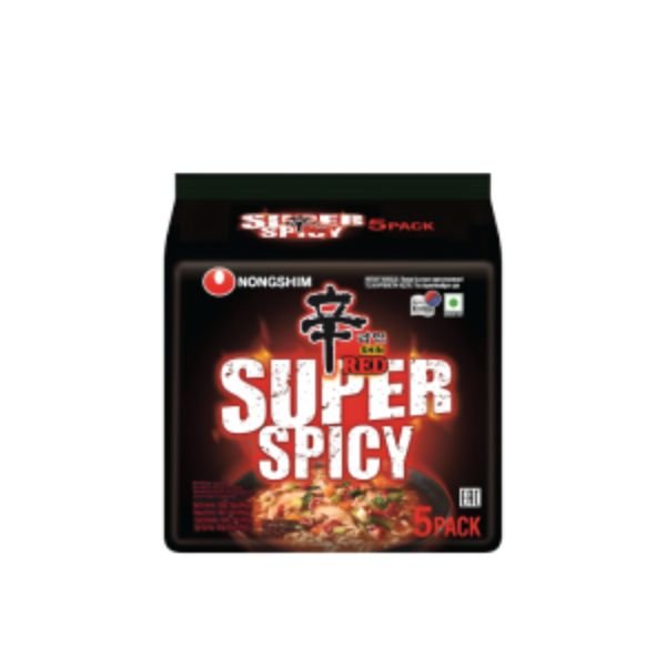 NONGSHIM SHIN RAMYUN RED SUPER SPICY (5X120G)