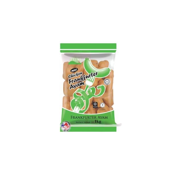 VALLEY FRESH MINI CHICKEN FRANKFURTERS (1KG)